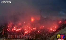 La afición del Olimpía es una de las más apasionadas de Centroamérica.