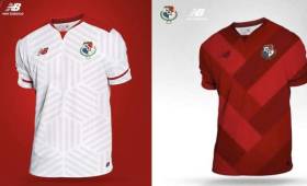 Estos son dos de los uniformes que utilizaría Panamá en la Copa del Mundo de Rusia 2018.