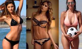 Estos ángeles acompañan a los futbolistas más populares del mundo.