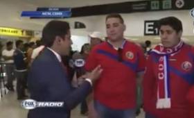 Aficionados mexicanos sorprendieron a la prensa de ese país al indicar que apoyan a Costa Rica. (Foto: Fox Sports)