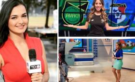 Las periodistas que llenan de belleza el juego entre Panamá y Costa Rica.