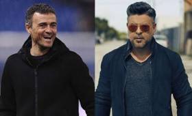 El cantante nicaragüense Luis Enrique ha sido confundido en los últimos días con el estratega del Barcelona.