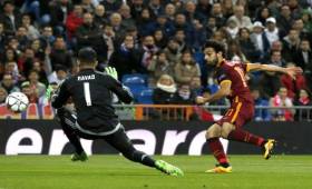 Keylor Navas fue figura con el Real Madrid en el juego por la Champions League ante la Roma. (Foto: EFE)