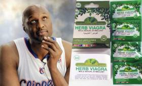 Odom habría tomado un cóctel de más de diez pastillas de 'Herbal Viagra', un complemento 'natural' para la disfunción eréctil.