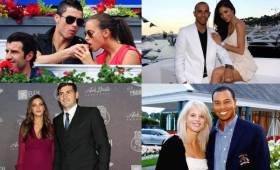 Las parejas más mediáticas de la farándula y el deporte.