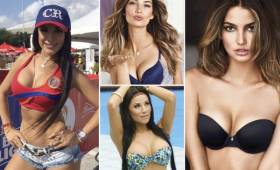 Lily Aldridge y Melissa Mora, el hermoso duelo previo al juego entre Estados Unidos y Costa Rica por la Copa Oro.