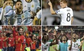 La Copa del Mundo de Rusia 2018 tendrá partidos que podrán a vibrar a todo el planeta y desde el sorteo emocionan a todos.