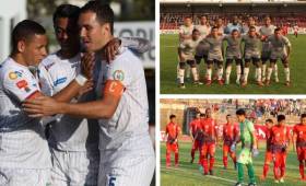 Los clubes que luchan por no irse a la segunda división en Centroamérica.