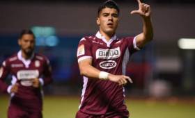 Ulises Segura marcó la segunda anotación del Saprissa en el juego ante Alajuelense.