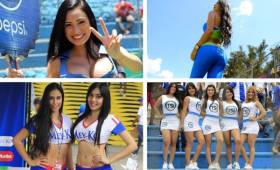 Las modelos más hermosas que se pasean por los estadios de Centroamérica.