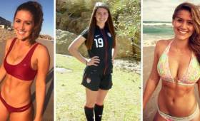 Morgan Reid y sus compañeras juegan en la liga NCAA de los Estados Unidos.