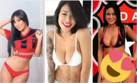 Angie Quesada es una sexy modelo costarricense seguidora de Liga Deportiva Alajuelense.