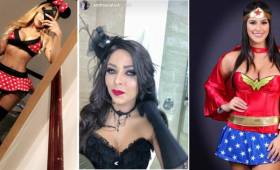 La belleza tica se hizo presente en la celebración de Halloween