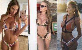 Anastasia Skyline es una de las modelos rusas más hermosas que desde ya calientan el mundial que se desarrollará en su país en el 2018.