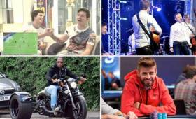 Los pasatiempos de las principales figuras del fútbol mundial.