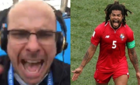 El estadígrafo MisterChip celebró con todo el gol de Panamá.