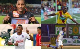 Los goleadores activos del fútbol centroamericano.