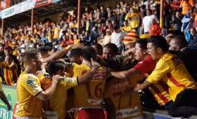 Herediano celebró el pase a la final del fútbol de Costa Rica.