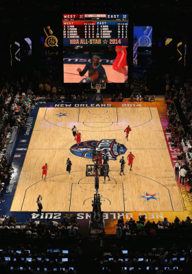 El espectáculo del Juego de las Estrellas de la NBA 2014