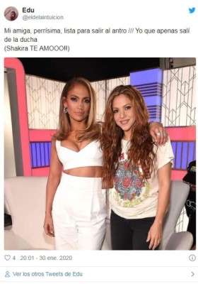 Shakira y Jennifer López desatan los memes por la vestimenta en conferencia del Super Bowl