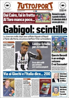 Las portadas de los diarios más importantes en el mundo deportivo