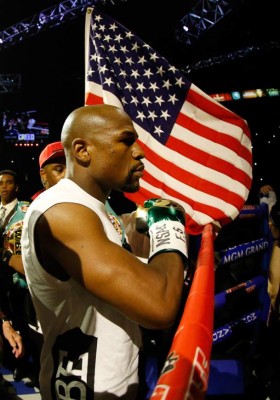 Así fue la última pelea del boxeador norteamericano Floyd Mayweather Jr.