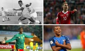 El sueño de jugar un mundial a muchos futbolistas les llegó a una temprana edad.