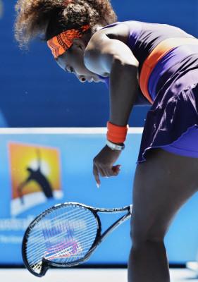 Stephens tumba a Serena.
