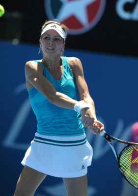 La pasarela femenina del Open de Australia.