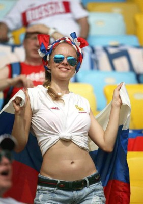 Las mejores imágenes del juego Russia vs Bélgica