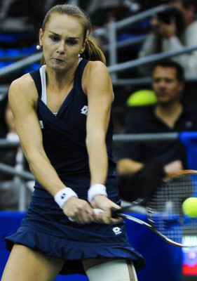 La pasarela femenina del Open de Australia.