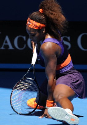 Stephens tumba a Serena.