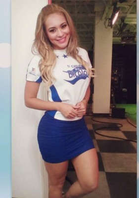 Kimberly Shiham, la bellísima chica del tiempo de Azteca Honduras que eleva la temperatura