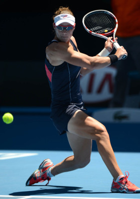 La pasarela femenina del Open de Australia.