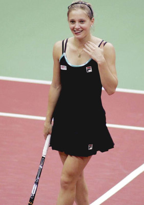 La pasarela femenina del Open de Australia.