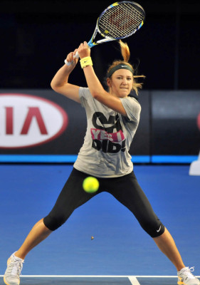 La pasarela femenina del Open de Australia.