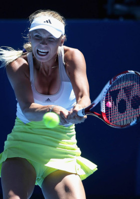 La pasarela femenina del Open de Australia.