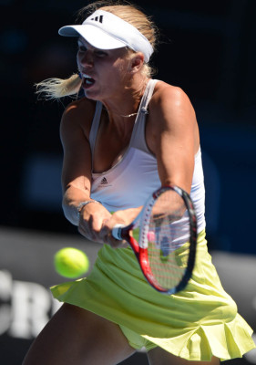 La pasarela femenina del Open de Australia.
