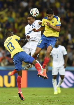 Honduras cae ante Ecuador 2-1