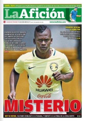 Portadas: Así informa la prensa azteca previo al México-Honduras