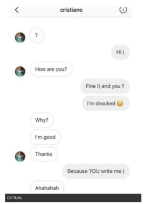 Modelo rusa confiesa haber tenido un encuentro secreto con Cristiano Ronaldo