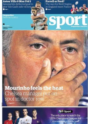 Las portadas de los diarios deportivos en el mundo