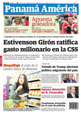 PORTADAS: Messi, Neymar, CR7 y el Honduras-Panamá con polémica