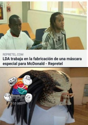 ¡Para morir de la risa! La máscara de McDonald en Alajuelense generó memes muy graciosos en Costa Rica