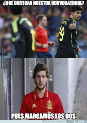 La goleada de España a Liechtenstein, protagonista de los memes del lunes