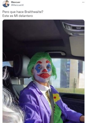 Figura del Barcelona se disfrazó del 'Joker' mientras el club atraviesa una crisis y los memes lo destrozaron