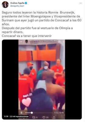 'Un equipo grande no puede dar esta imagen, genera vergüenza y pena': prensa deportiva explota luego de que vicepresidente de Surinam regalara dinero al Olimpia&nbsp;&nbsp;