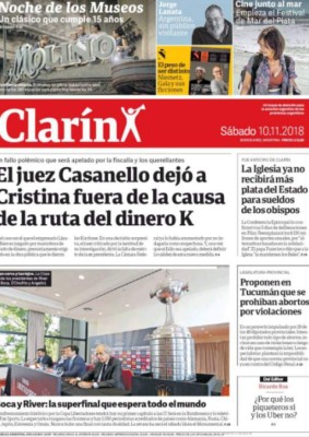 PORTADAS: El clásico Boca-River se robó los titulares del mundo