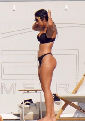 ¡Cazados! Georgina Rodríguez luce su impecable figura en un yate con Cristiano Ronaldo