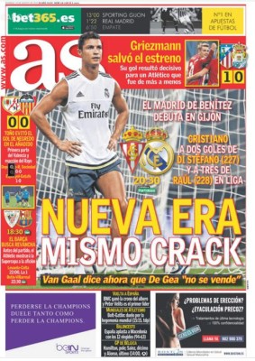 Las portadas de los diarios deportivos más importantes en el mundo